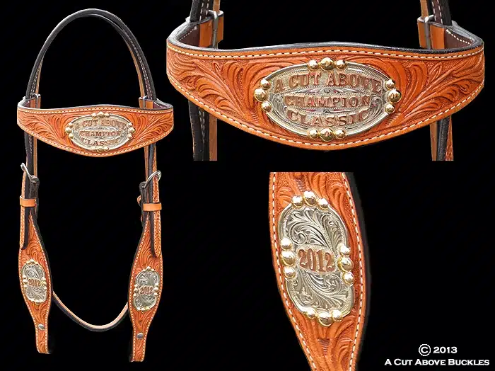 #40017 Trophy Bridle Example (see our new tack options below)
